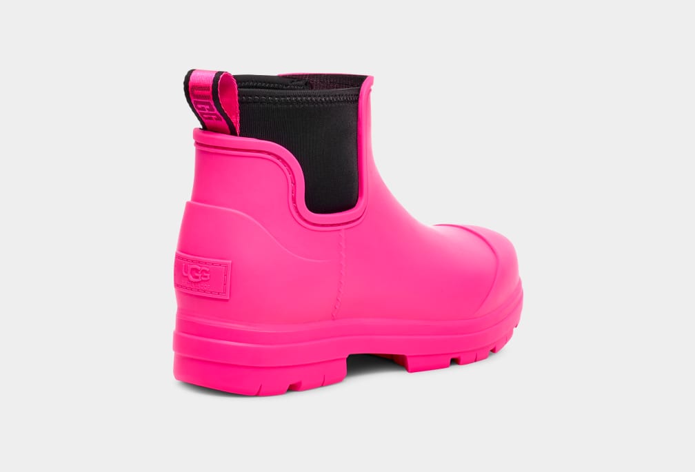 Pink Ugg Droplet Women Boots | 629530-ROT