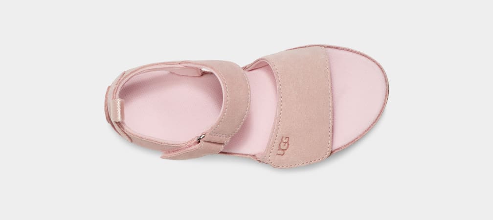 Pink Ugg Goldenstar Kids' Sandals | 320478-IGE