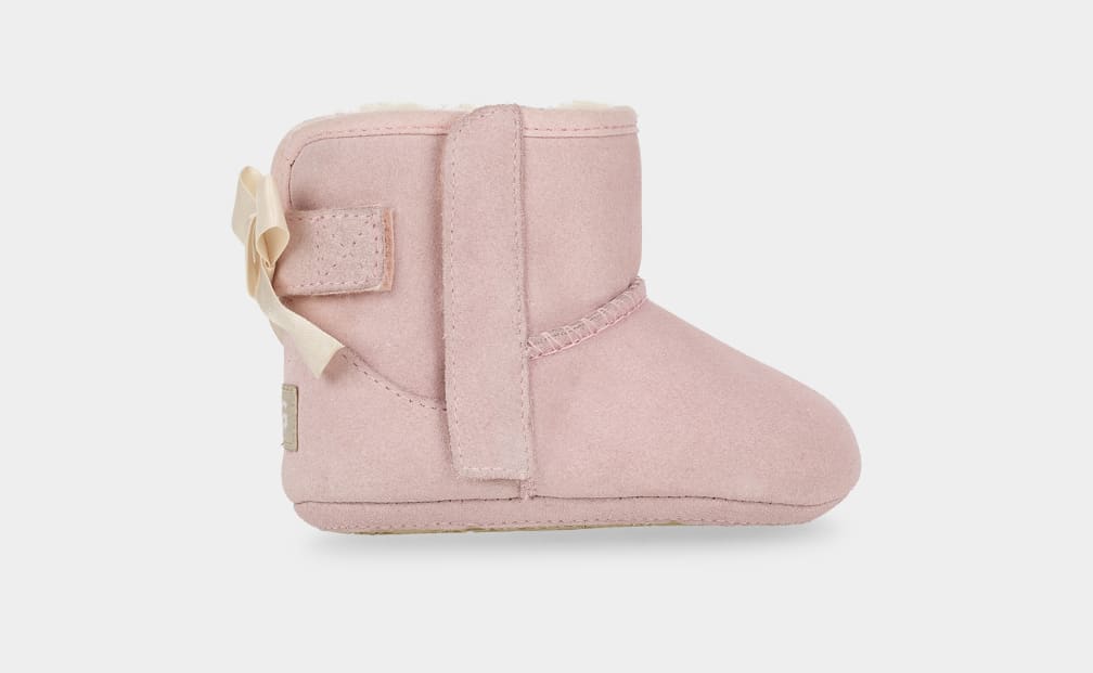 Pink Ugg Jesse Bow II Kids' Boots | 029743-SHB