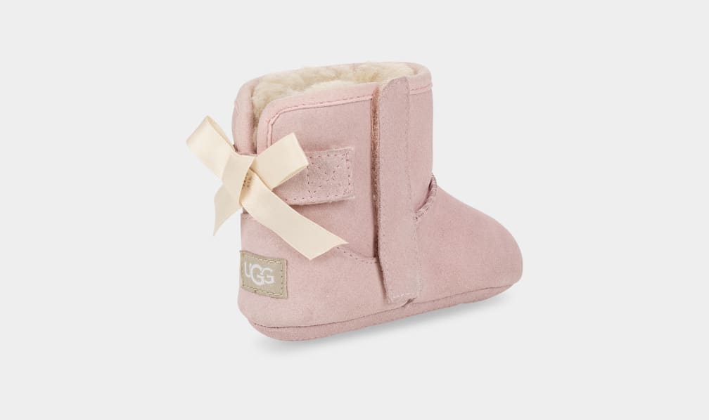 Pink Ugg Jesse Bow II Kids' Boots | 029743-SHB