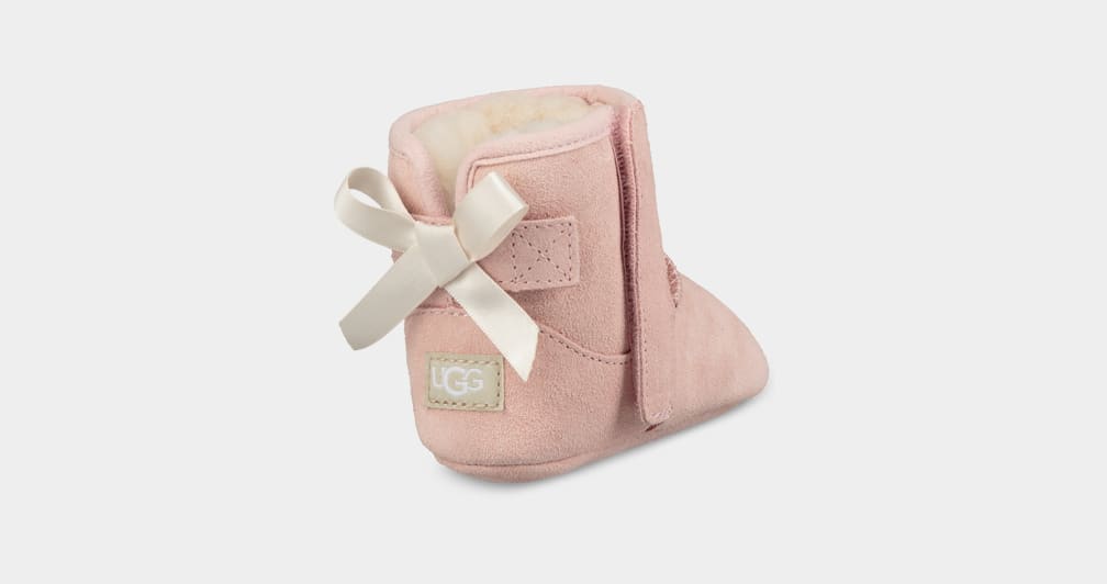 Pink Ugg Jesse Bow II Kids' Boots | 395487-ZKM