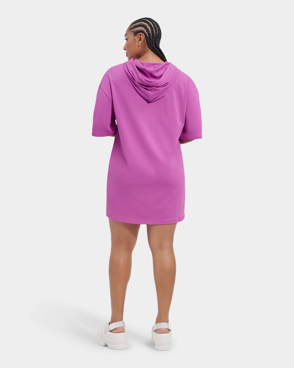 Pink Ugg Kassey Hooded T Women Dress | 854069-ZVD