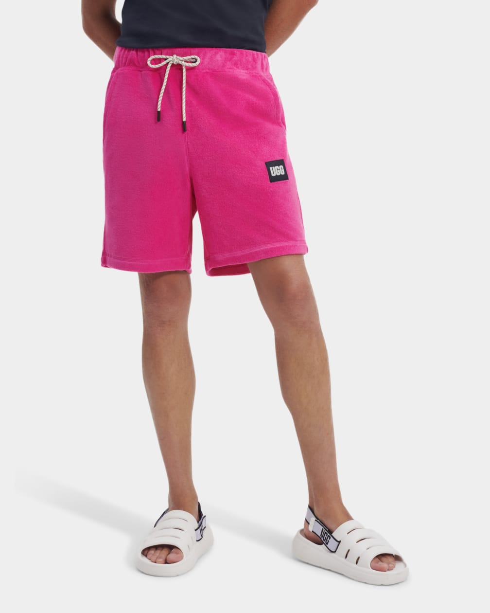 Pink Ugg Kendrix FL Men Shorts | 263708-JPU