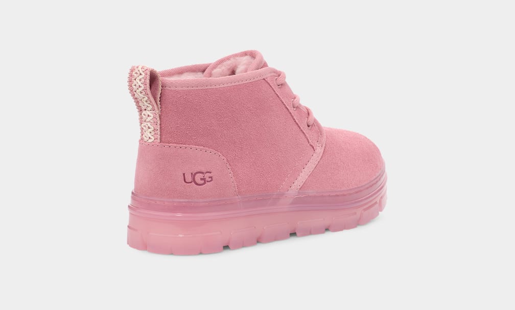 Pink Ugg Neumel Clear Women Boots | 813049-PSW