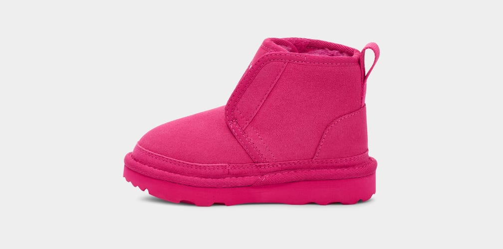 Pink Ugg Neumel EZ-Fit Kids' Boots | 980612-YES