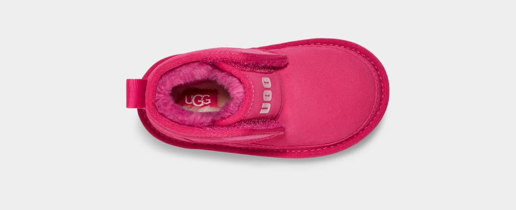 Pink Ugg Neumel EZ-Fit Kids' Boots | 980612-YES