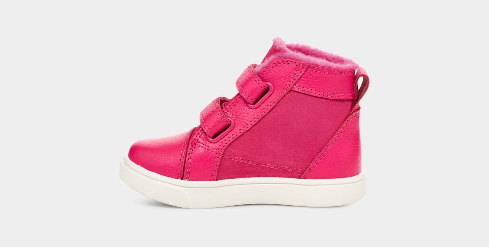 Pink Ugg Rennon II Kids' Sneakers | 724530-DNT