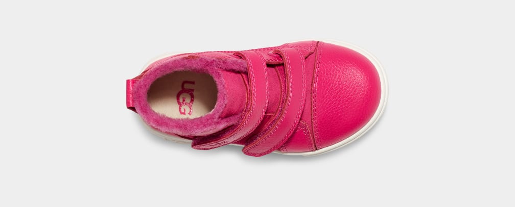 Pink Ugg Rennon II Kids' Sneakers | 724530-DNT