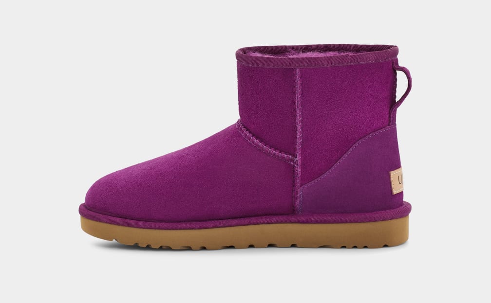 Purple Ugg Classic Mini II Women Boots | 037682-CZJ