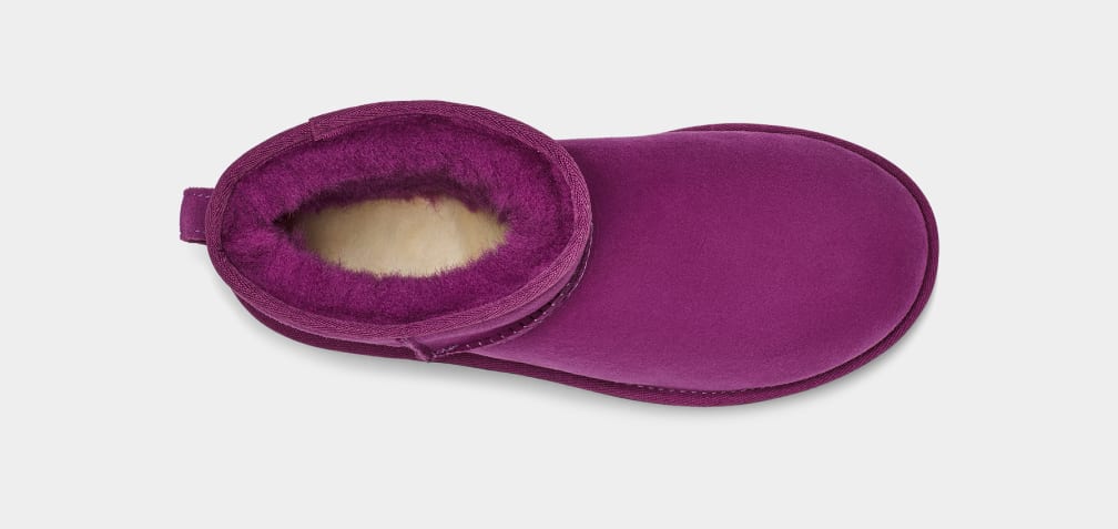 Purple Ugg Classic Mini II Women Boots | 037682-CZJ