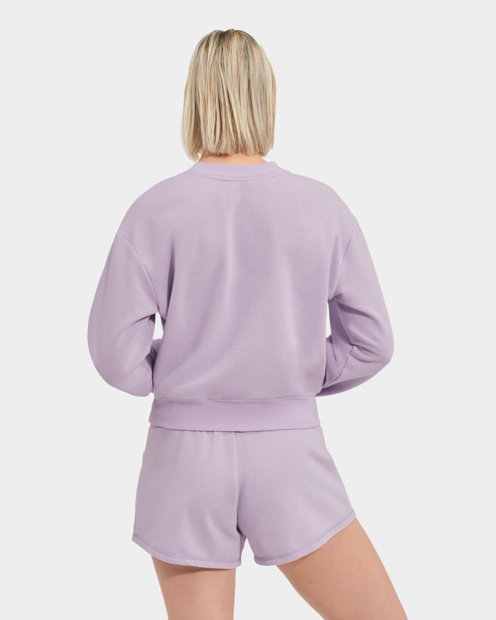 Purple Ugg Seleste Micro Terry Women Sweatshirt | 542617-KUN