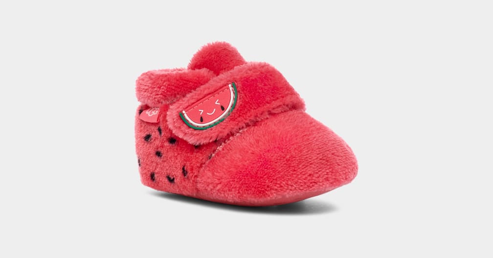 Red Ugg Bixbee Watermelon Stuffie Kids' Boots | 279861-YFA