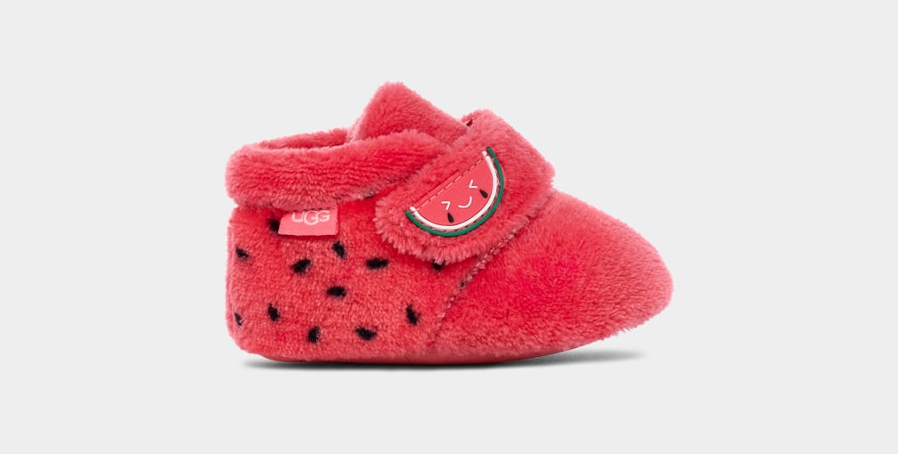 Red Ugg Bixbee Watermelon Stuffie Kids\' Boots | 279861-YFA