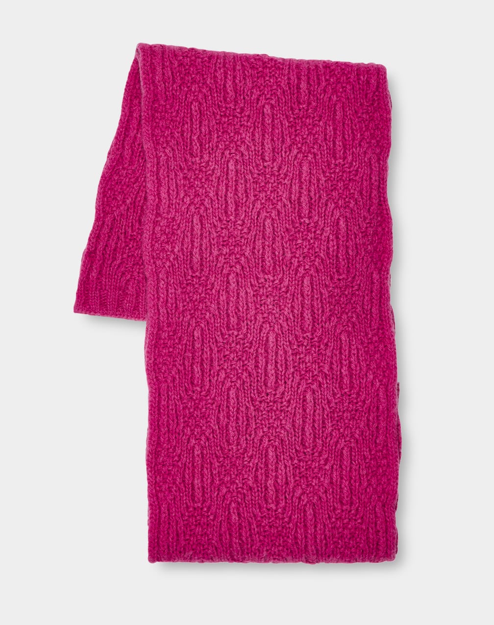 Red Ugg Desmond Cable Knit Women Scarves | 068547-DKX