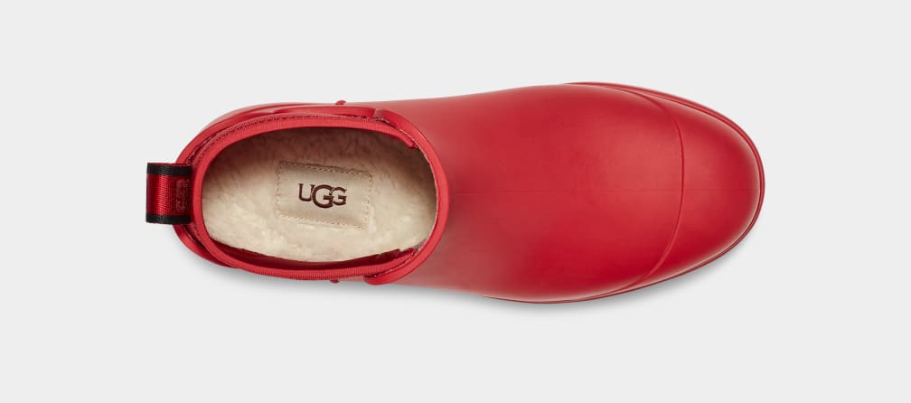 Red Ugg Droplet Women Boots | 697042-ITA