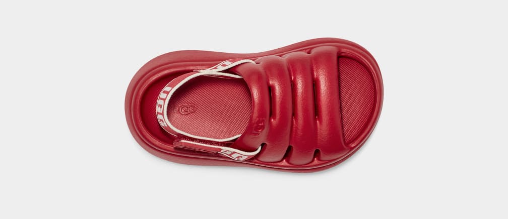 Red Ugg Sport Yeah Kids' Sandals | 961347-VPJ