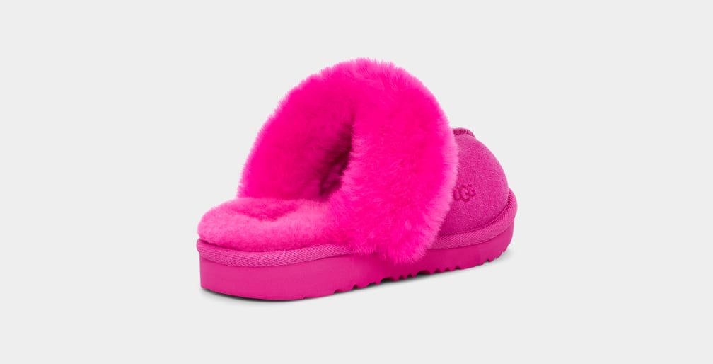 Rose Ugg Cozy II Kids' Slippers | 105763-SHT