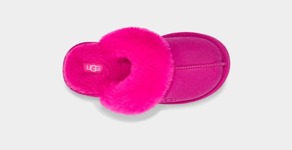 Rose Ugg Cozy II Kids' Slippers | 105763-SHT