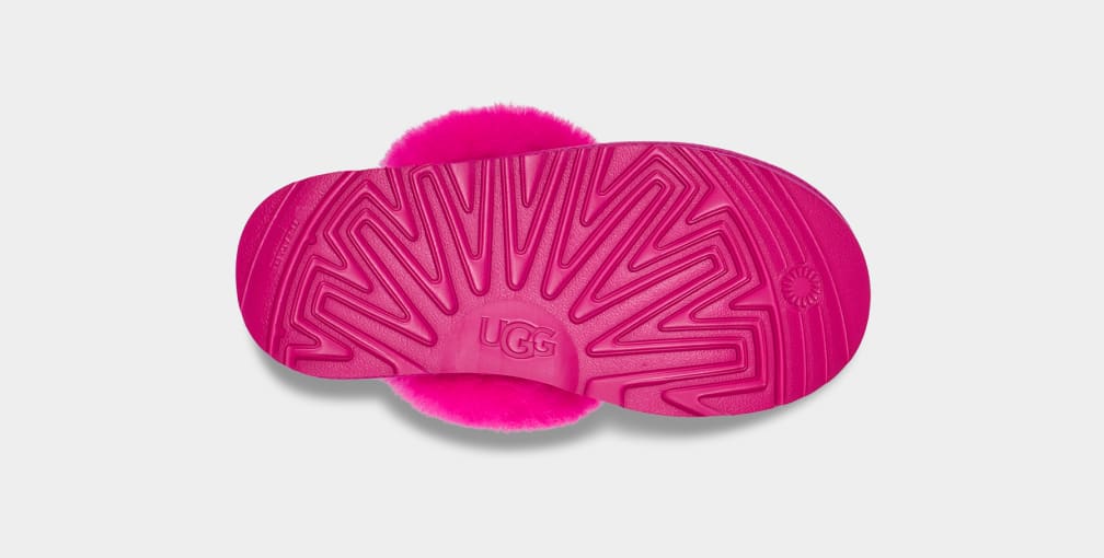 Rose Ugg Cozy II Kids' Slippers | 105763-SHT