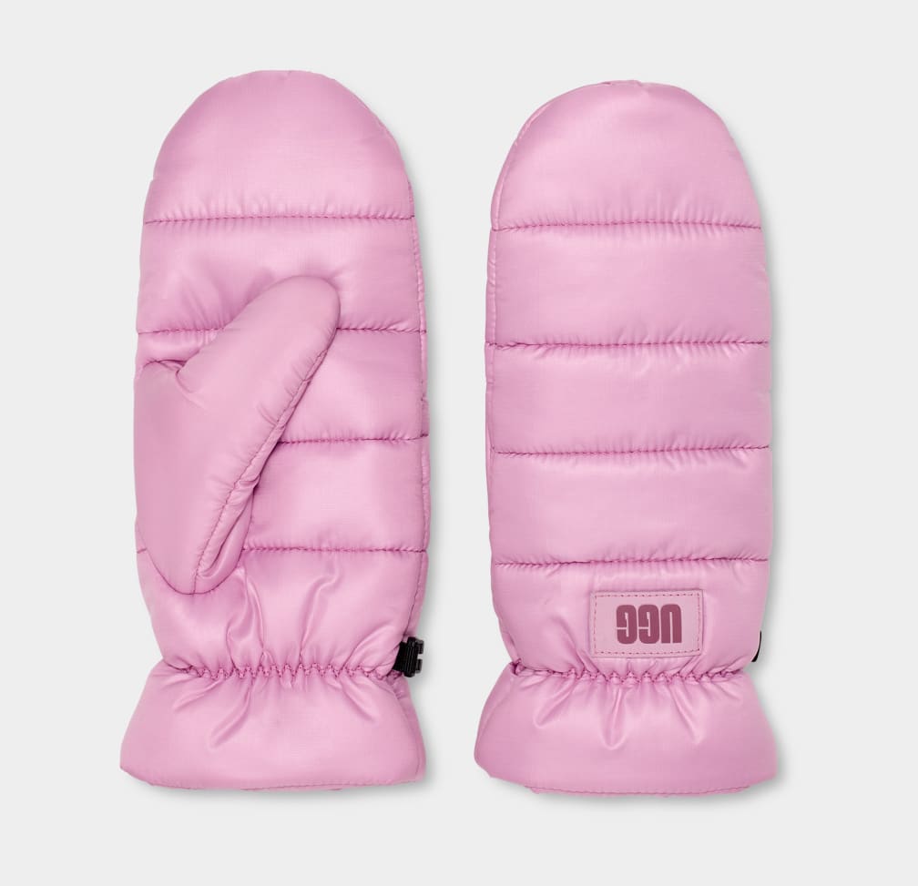 Rose Ugg Puff Yeah All Weather Mitten Women Gloves | 925637-JZC