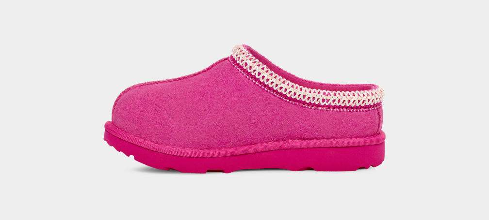 Rose Ugg Tasman II Kids' Slippers | 745982-ZNJ