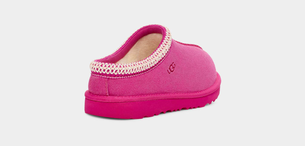 Rose Ugg Tasman II Kids' Slippers | 745982-ZNJ