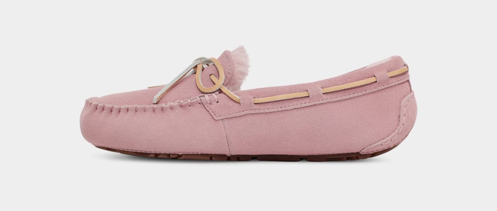 Rose / Grey Ugg Dakota Women Slippers | 706253-ZER