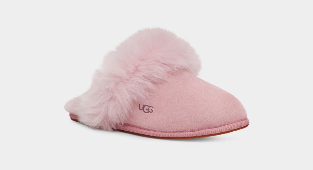 Rose / Grey Ugg Scuff Sis Women Slippers | 035798-BYT