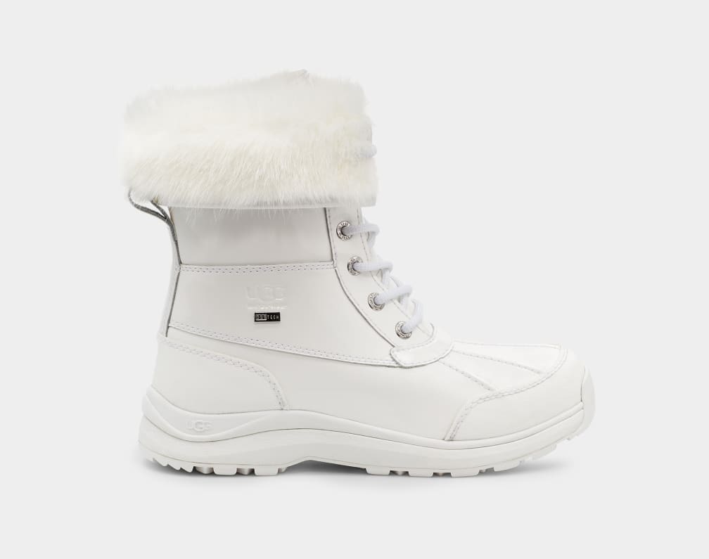 White Ugg Adirondack III Patent Women Boots | 762895-CYX