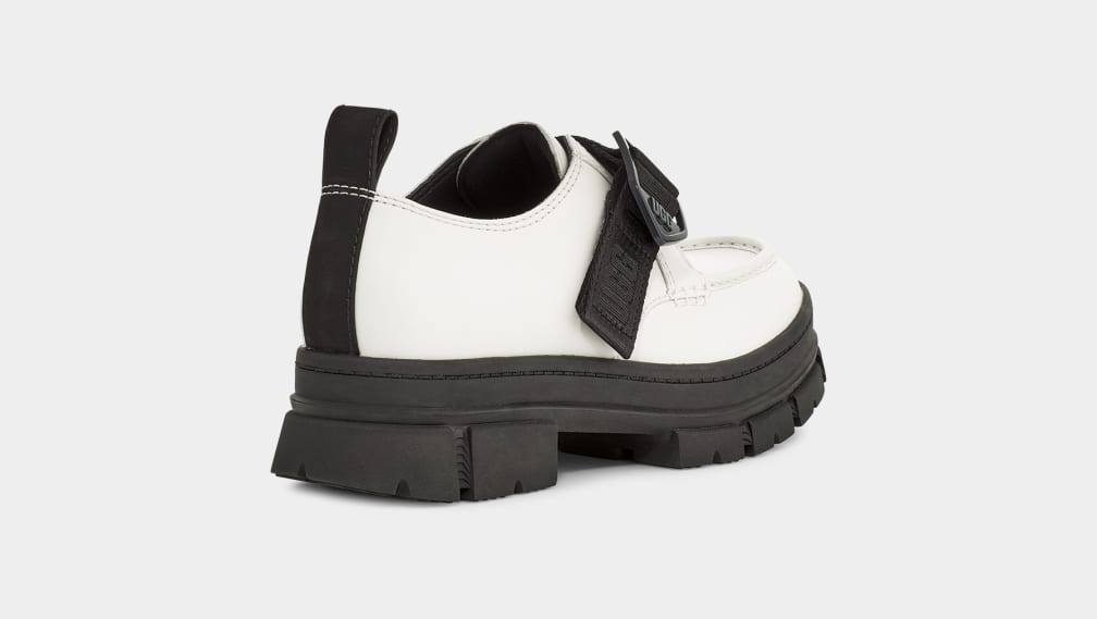 White Ugg Ashton Women Clogs | 456201-YZJ