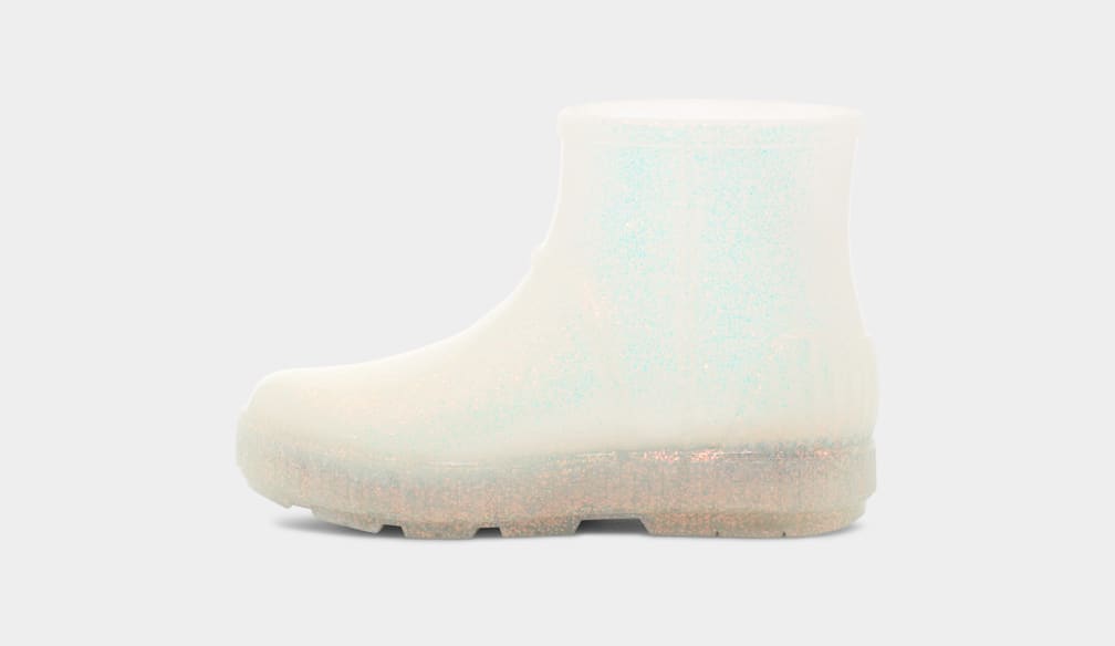 White Ugg Drizlita Glitter Kids' Boots | 851730-ZWY