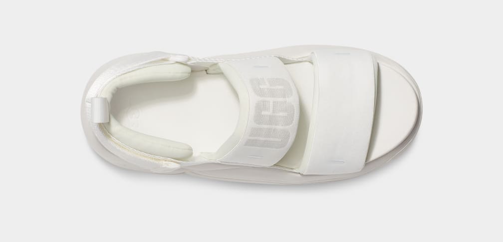 White Ugg LA Cloud Sport Women Sandals | 729041-ZHS