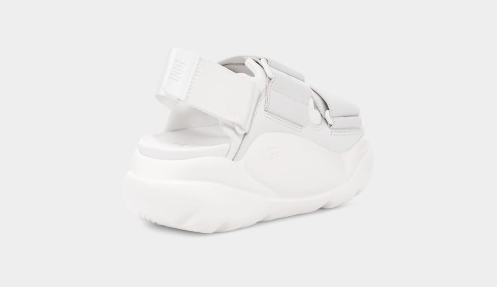 White Ugg LA Street Women Sandals | 769512-XPC