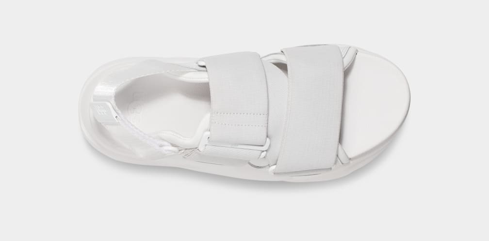 White Ugg LA Street Women Sandals | 769512-XPC