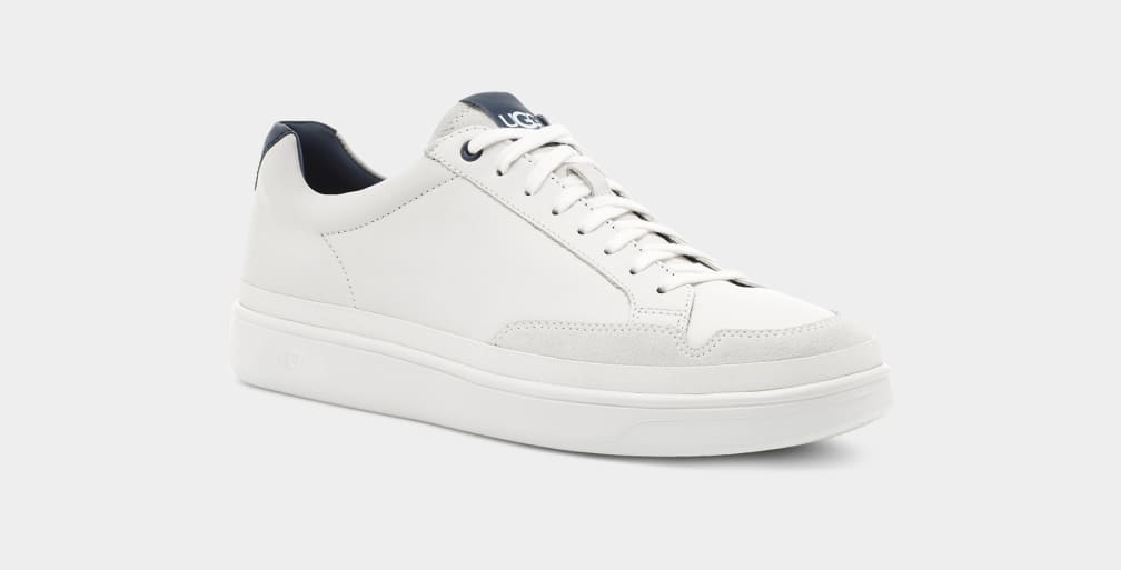 White Ugg South Bay Low Men Sneakers | 621073-QNB