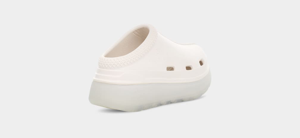 White Ugg Tasman Sport Kids' Sandals | 208671-CFN