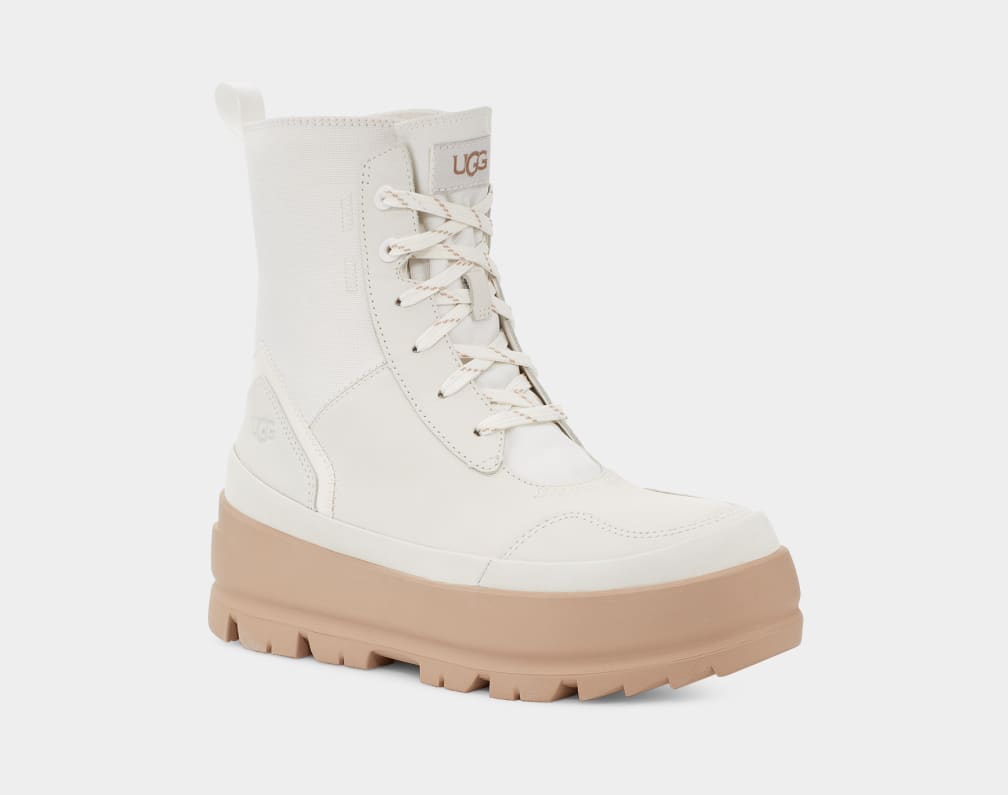 White Ugg The Lug Women Sneakers | 395167-LDZ