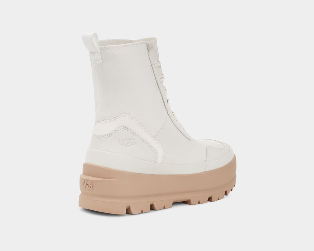 White Ugg The Lug Women Sneakers | 395167-LDZ