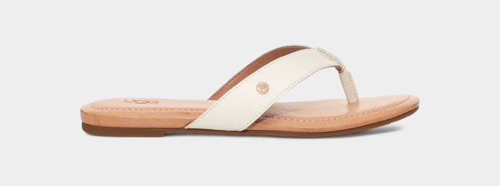 White Ugg Tuolumne Women Slides | 348102-IYE