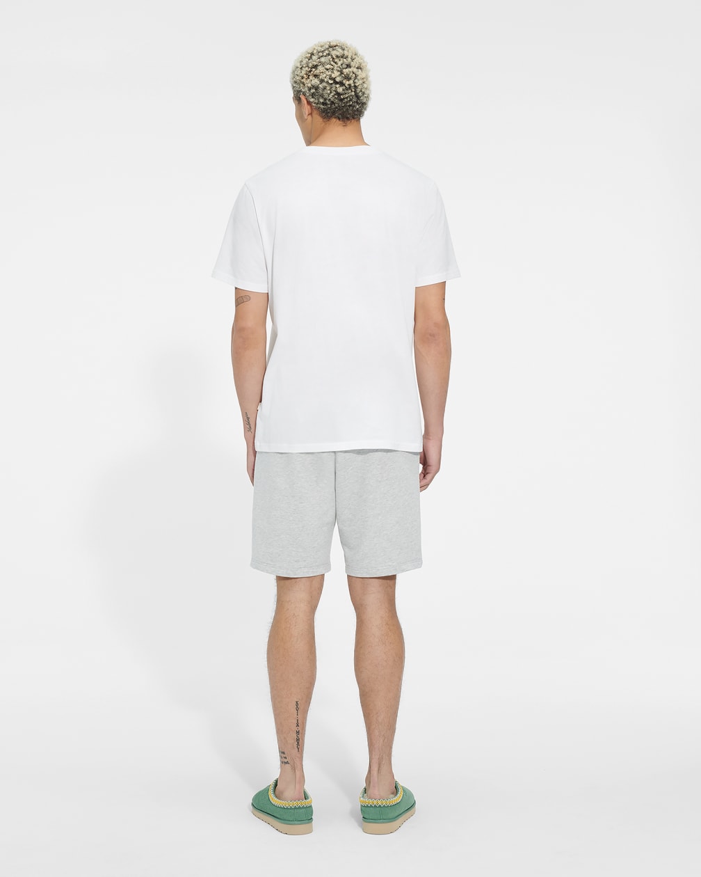 White / Grey Ugg Darian Set Men Sleepwear | 067352-VAS