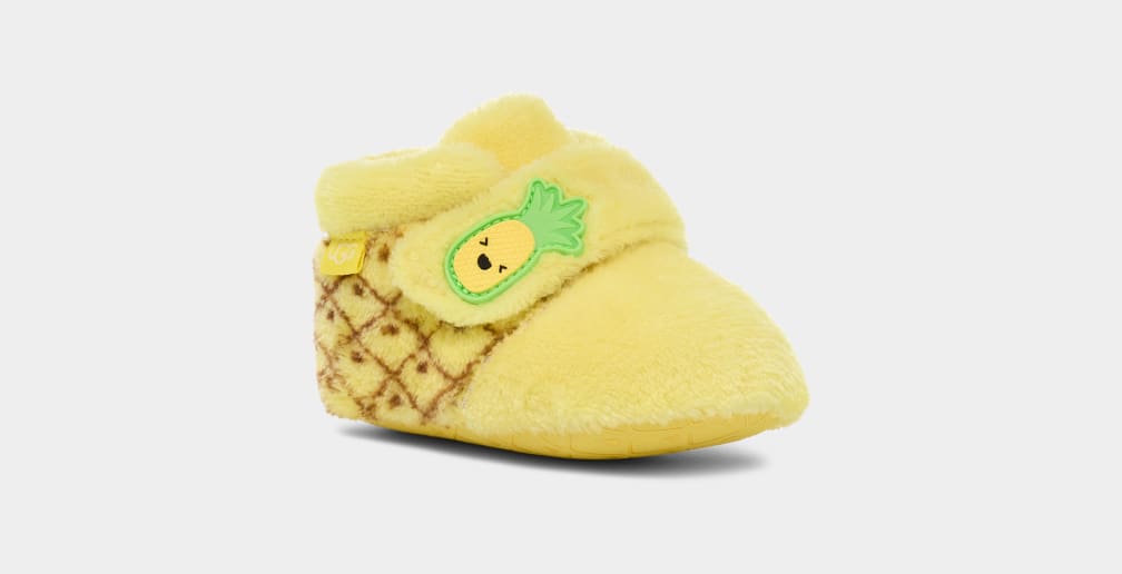 Yellow Ugg Bixbee Pineapple Stuffie Kids' Boots | 617238-FSA