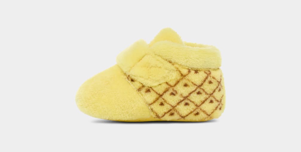 Yellow Ugg Bixbee Pineapple Stuffie Kids' Boots | 617238-FSA