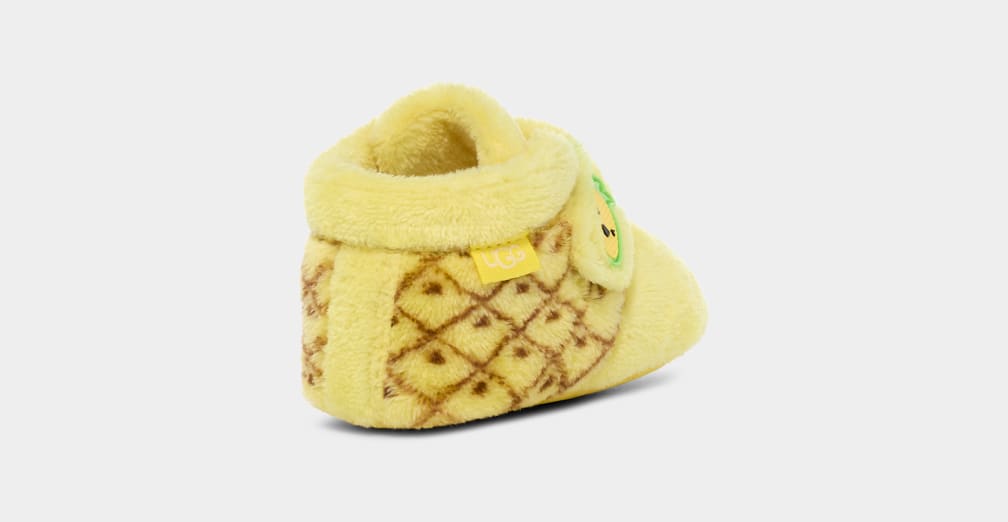 Yellow Ugg Bixbee Pineapple Stuffie Kids' Boots | 617238-FSA