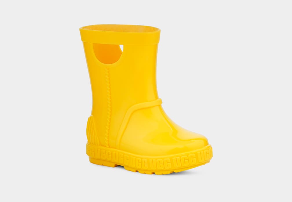 Yellow Ugg Drizlita Kids' Boots | 869754-QRT