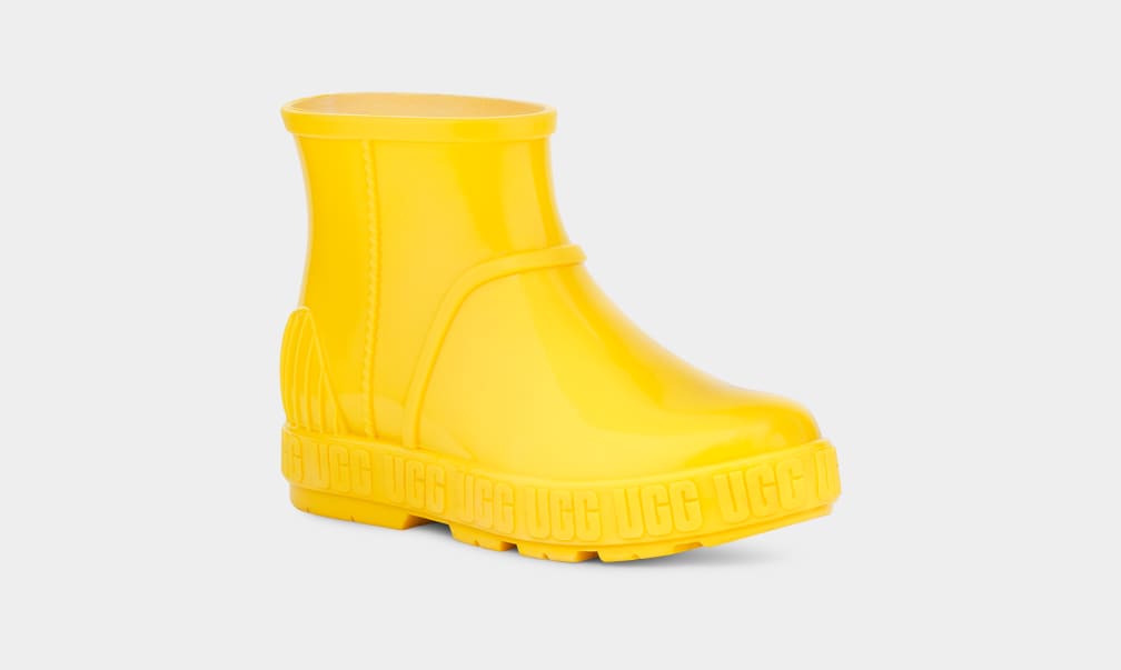 Yellow Ugg Drizlita Kids' Boots | 985301-UHB