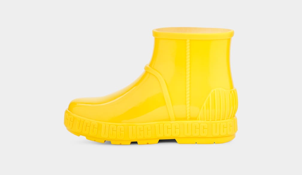 Yellow Ugg Drizlita Kids' Boots | 985301-UHB