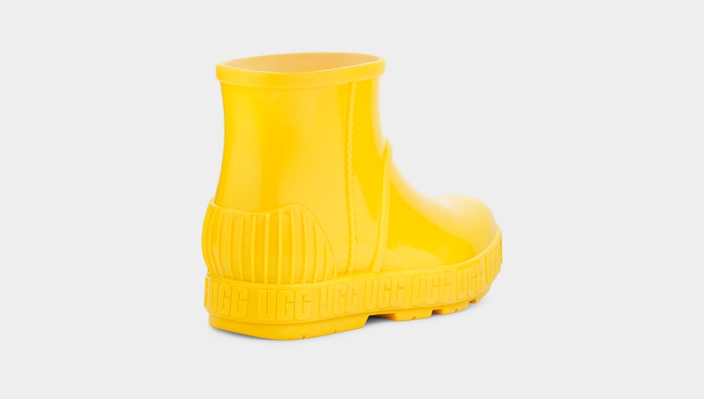 Yellow Ugg Drizlita Kids' Boots | 985301-UHB