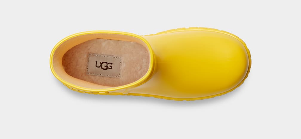 Yellow Ugg Drizlita Women Boots | 726518-GLX