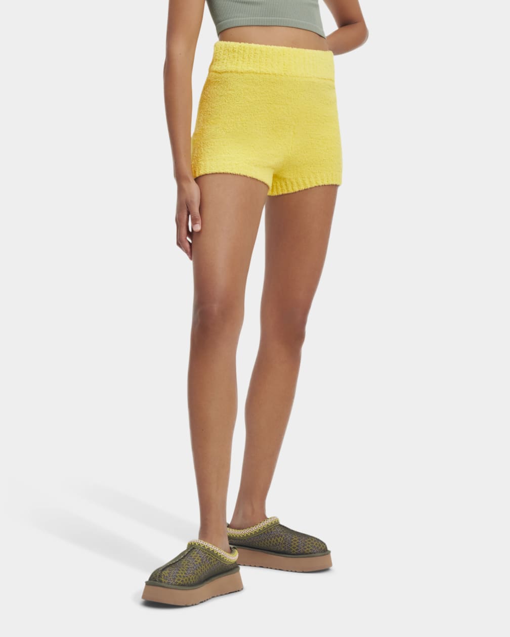 Yellow Ugg Finola Women Shorts | 430567-AQV