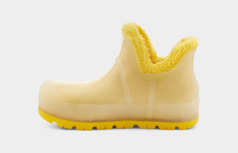 Yellow Ugg Raincloud Clear Women Boots | 164298-TGL